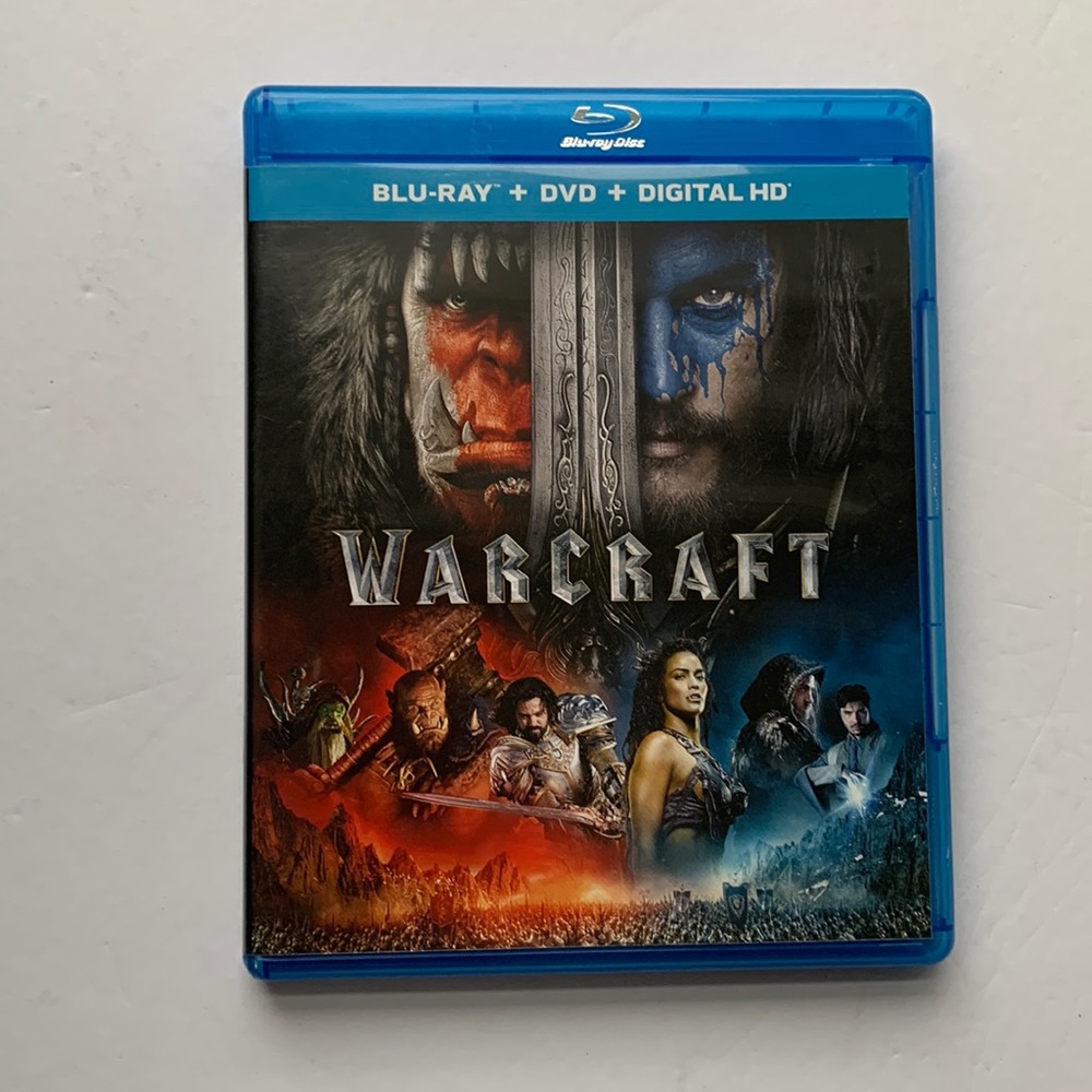 Warcraft Blu-ray DVD Digital HD